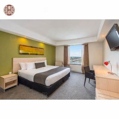 Simple King / Twin Size Hotel Bedroom Furniture with Headboard and TV&Nbsp;