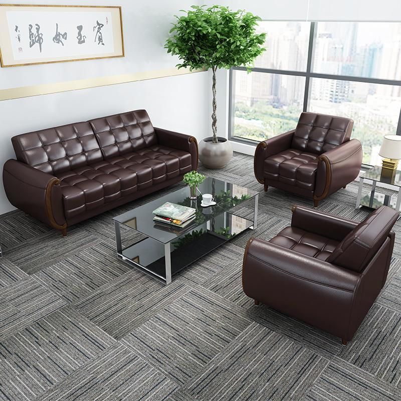 Popular Leather Office Sofa Furniture Modular