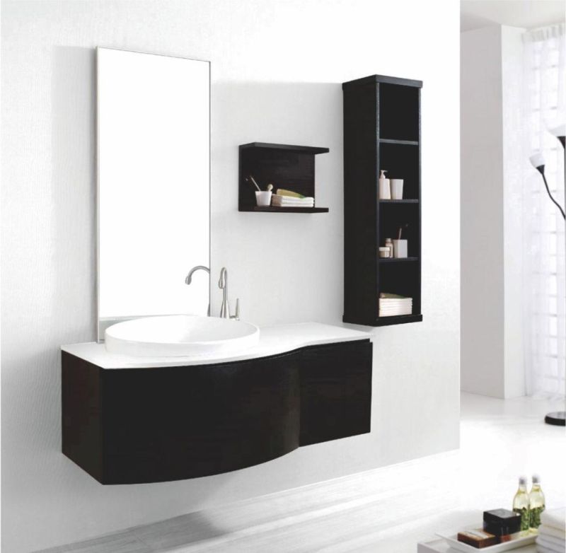 PVC Wall Mounted Modern Bathroom Vanity