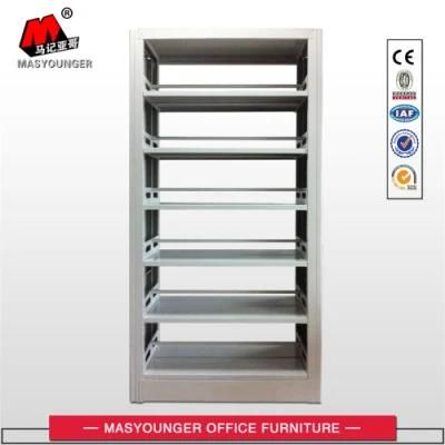 Single Sided Bookshelf Knock Down Metal Bookshelf