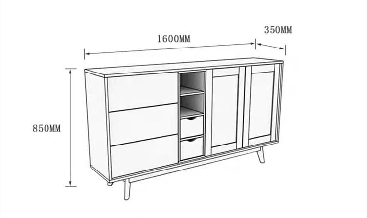 Cheap Modern Home Furniture Bedroom Living Room Kitchen Cabinets High Gloss Coffee Table Cabinet