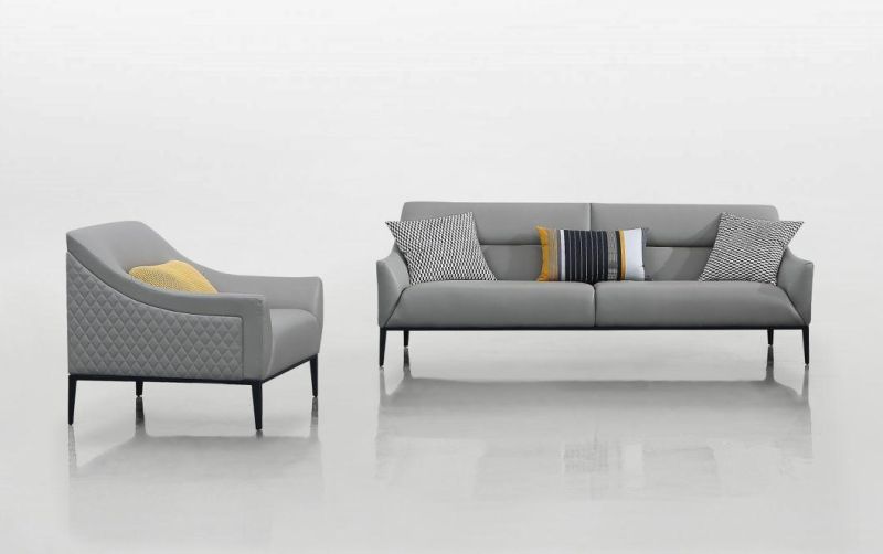 Guangdong Factory Modern Home Furniture Sectional Fabric Sofa Set in Living Room Furniture