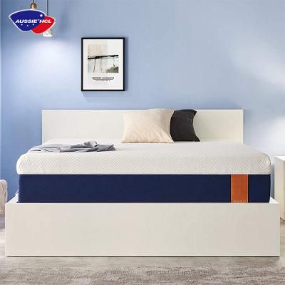 China Wholesale Sleep Well High Density Cool Gel Memory Rebonded Foam Mattress in a Box