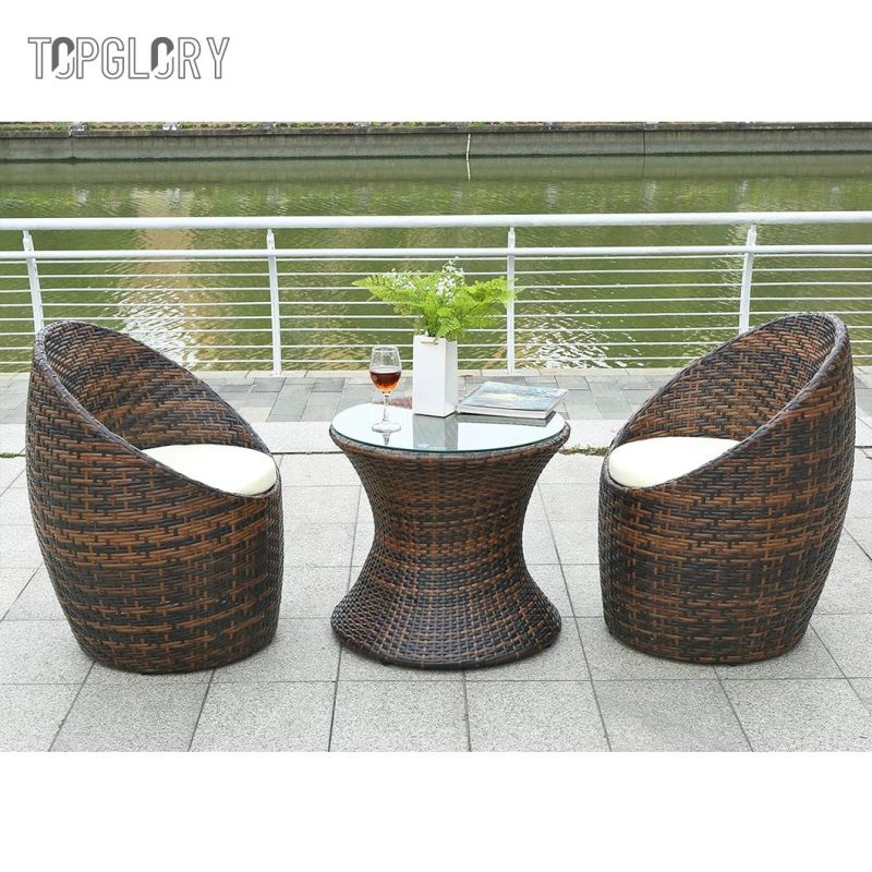 Balcony Table Tea Coffee Table Leisure Outdoor Courtyard Rattan Chair