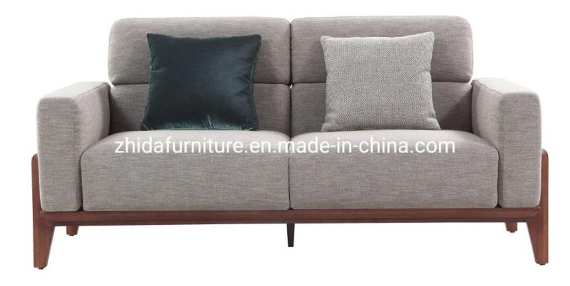 Chinese Home Reception Solid Wood Frame Living Room Sofa