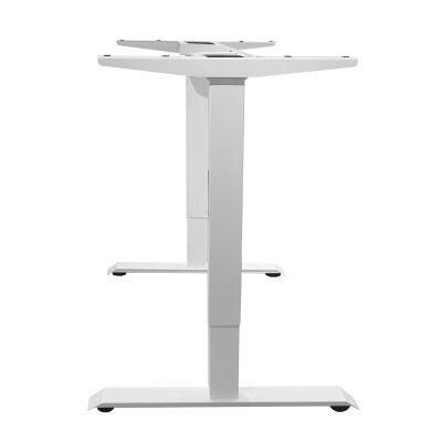 Ergonomic Motorized Dual Motors Electric Height Adjustable Sit Standing Desk Frame