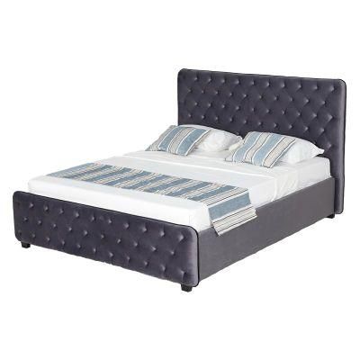 Soft Fabric Bedroom Frame Bed Moder Home Furniture