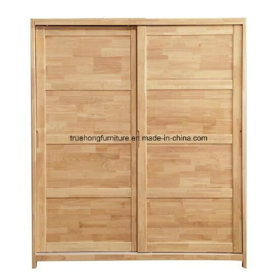 High Quality Nature Wood Wardrobe Hotel Bedroom Furniture Wardrobe All in Nature Wood Wardrobe Furniture