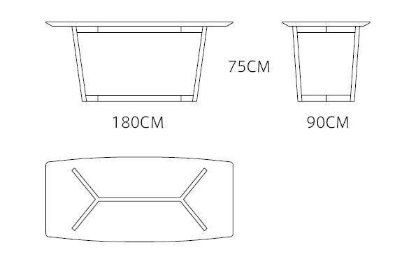 Factory Wholesale Home Furniture Modern Dining Furniture Hotel Villa Marble Top Walnut Solid Wood Leg Dining Table