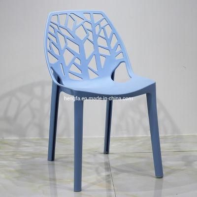 Outdoor Garden Furniture Stackable PP Plastic Chairs for Home