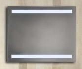 Decorative Frameless Bathroom Mirror with LED Light