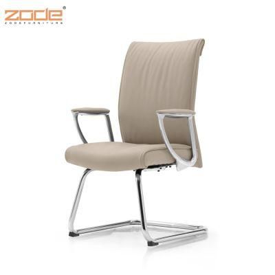 Zode PU Middle Back Office Chair Boss Leather Ergonomic Visitor Office Computer Chair