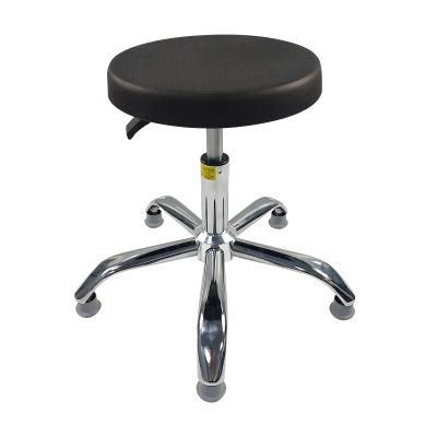 Aluminum Chair Base Anti-Static Lab Stool Five Star Height Adjustable Bar Stool