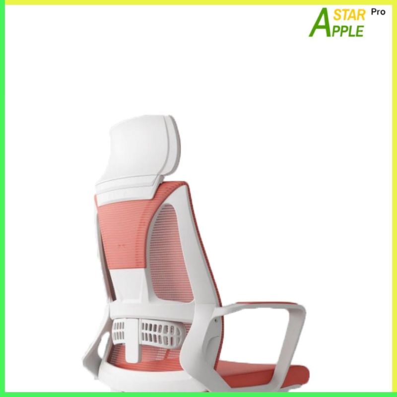 Super Comfortable Molded Foam Seat as-C2121wh Mesh Chair with Headrest