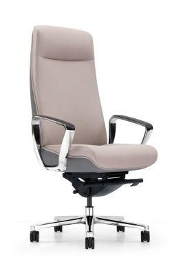 Modern Simplicity Luxury Comfortable High Back Executive Manager Chair Office Chair for Office with Armrest