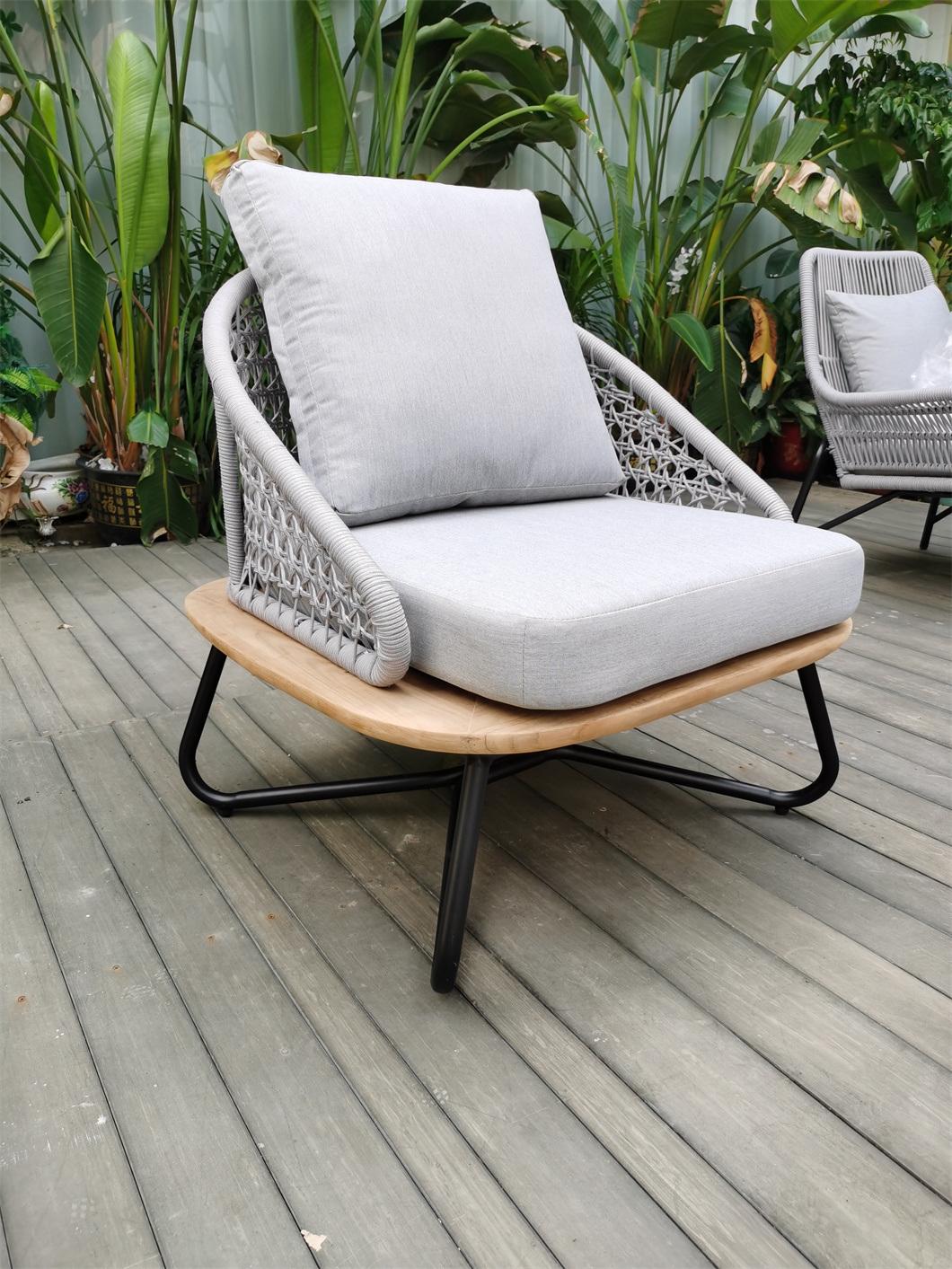 Modern Style Home Garden Patio Outdoor Rattan Furniture Chair