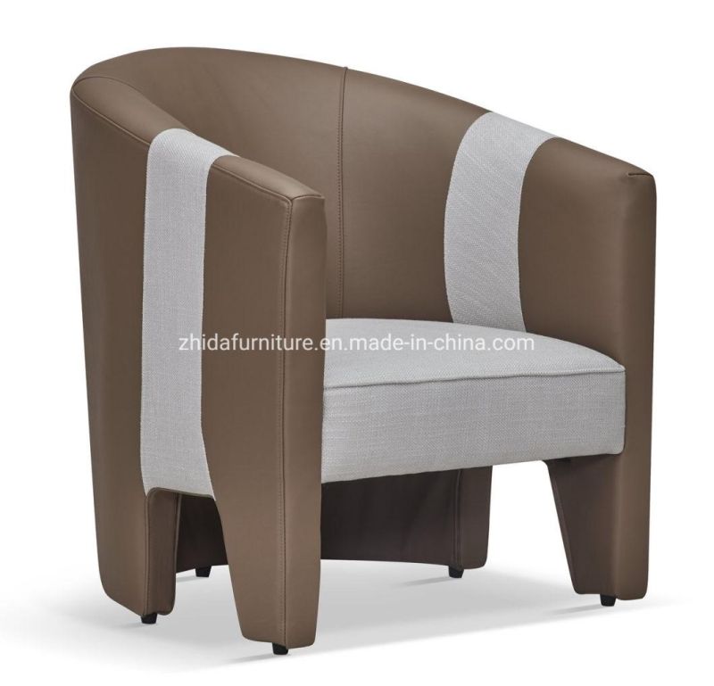 Modern Leisure Home Furniture Fabric Armrest Chair for Living Room