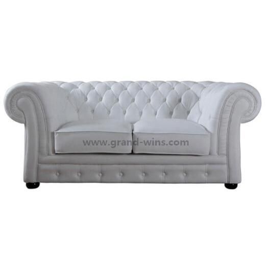 Modern Home Furniture Chesterfield Design Fabric Velvet Sofa