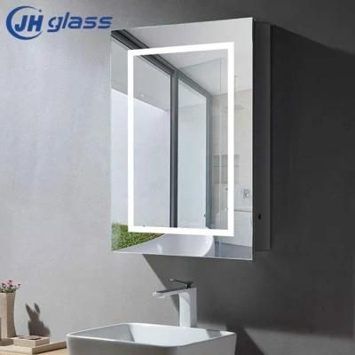 Single/Double/Triple Door Surface Mounted Wall Hanging Bathroom Kitchen Used LED Mirror Medicine Cabinet with =Touch Sensor