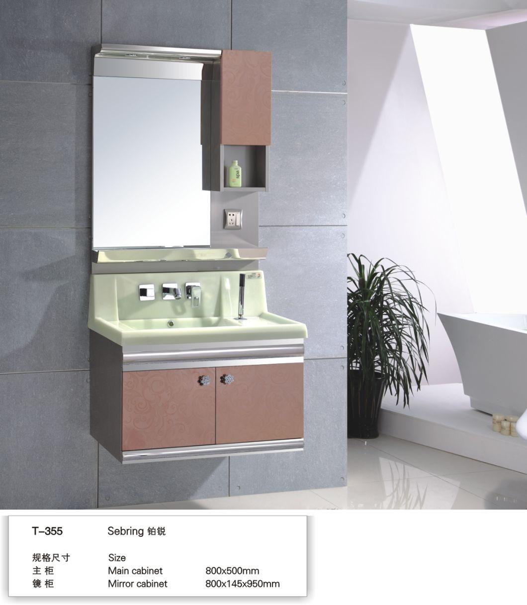 New latest Modern Luxury Stainless Steel Hotel Bathroom Furniture