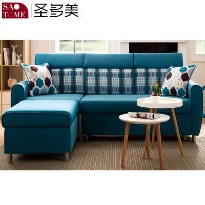 Modern Luxury Leisure Lounges Suite Fabric Sofa