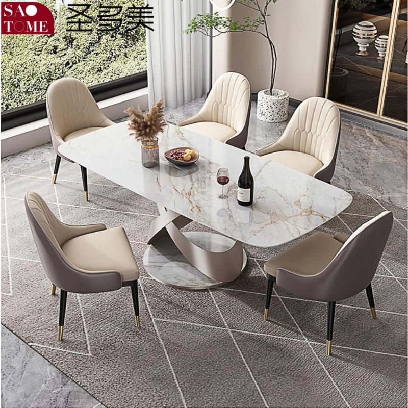 Modern Living Room Dining Room Furniture Ring Base Dining Table