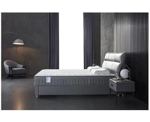 Home-Modern-Furniture-Bed-Mattress Twin-Double-Single-Queen-King-Calking Size Knitted Fabric- Wholesale Twin-Double-Single-Natural Latex Spring Mattress