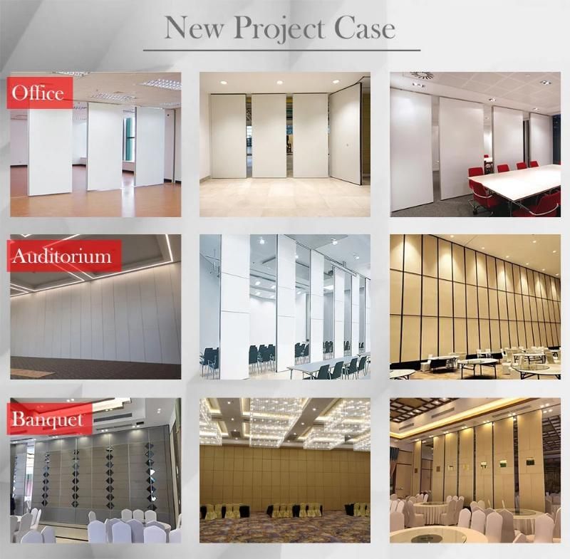 Modern Design Operable Partitions Panel Sliding Folding Partition Walls