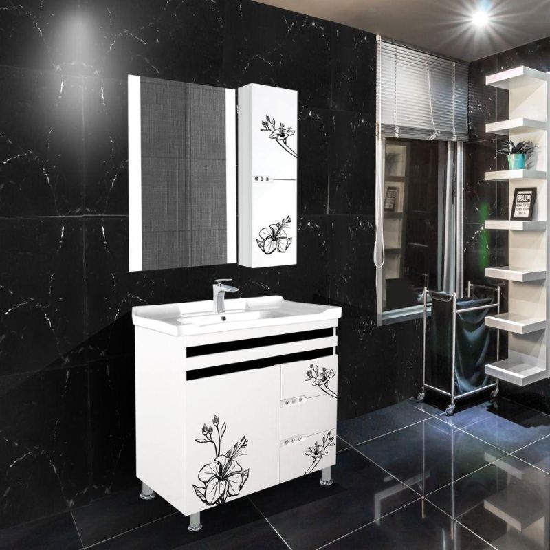 Wholesale Bathroom Vanity Hot Sale Vanity with Mirror Cabinet