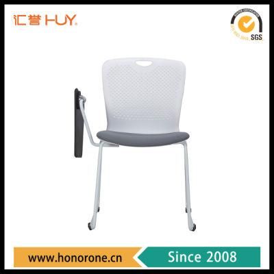 Gaming Modern Office Writing Pad Training Plastic Fabric Chair