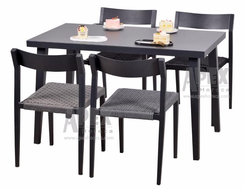 Modern Style Leisure Terrace Bistro Outdoor Furniture for Restaurant