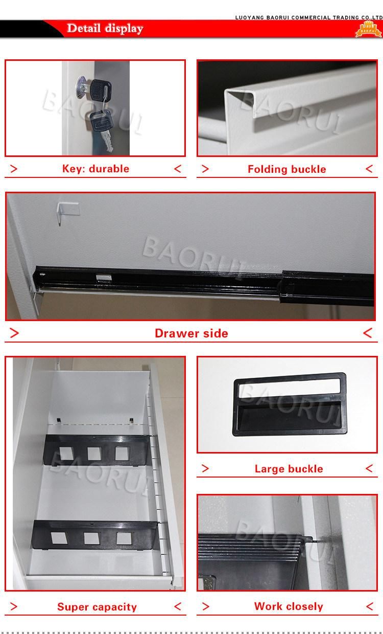 Modern Design Simple 4 Drawers Office Steel Filing Cabinet