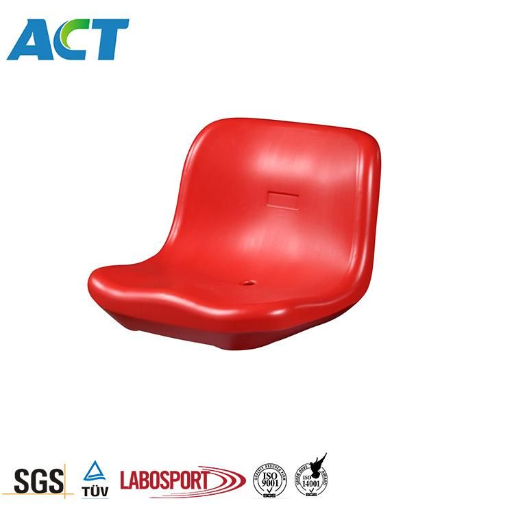 Anti UV HDPE Blow Molded Stadium Chair Seat with Medium Back, Wholesale Stadium Seating