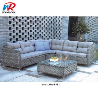 Modern Luxury Rattan Set Outdoor Garden Furniture Rattan Sofa Set