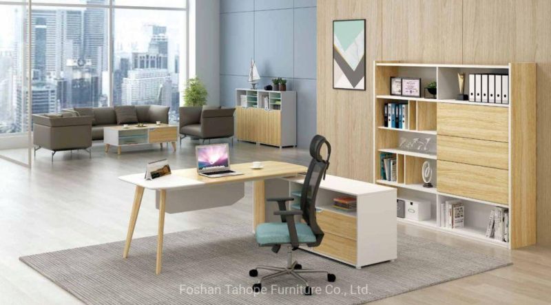 New Design Office Northern European Style Computer Modern Boss Executive Table