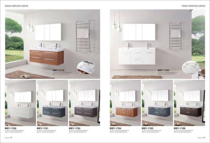 Bathroom Cabinet Melamine Modern Simple Floor Type