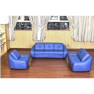 Preschool and Daycare School Wooden Modern Furniture, Kindergarten Kids Hot Sale School Sofa, Wooden Leather Sofa for Home Living Room