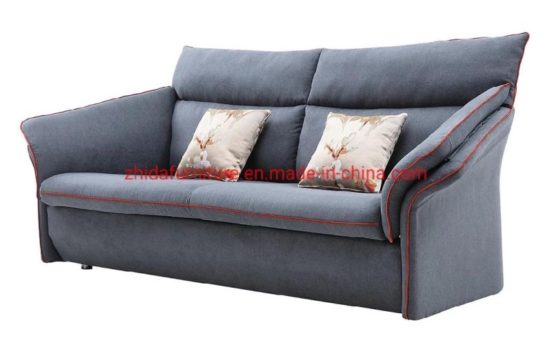 Home Furniture Modern Sofa Wing Shape Armrest Living Room Sofa