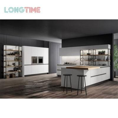 Tops Customized Modern Design High Lacquer Acrylic Finishes Kitchen Cabinet