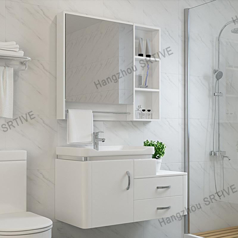 Toilet Bathroom Cabinet Furniture Vanity PVC Bathroom Cabinet