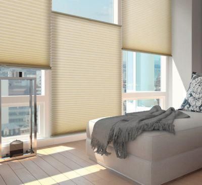 Cellular Shades Blackout Blinds Cordless Honeycomb Window Shades for Bedroom Blinds for Window and Door Home and Office