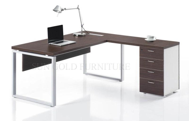 Modern Executive Desk L Shape Modular Office Furniture (SZ-ODT704)