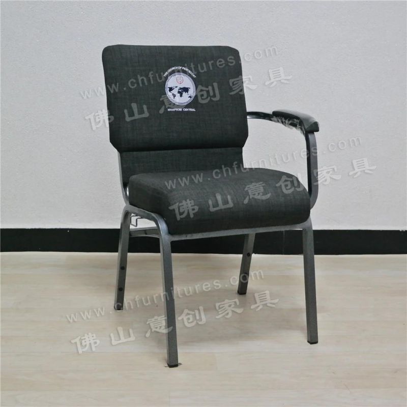 Yc-G06 Hot Sale Wholesale Used Church Chairs with Armrest for Sale