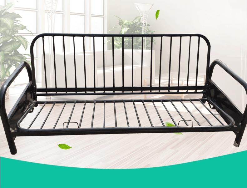 Metal Sofa Bed Folding Sofa Bed Factory Wholesale Metal Bed Foldable Modern Living Room Sofa Livingroom Furniture Set