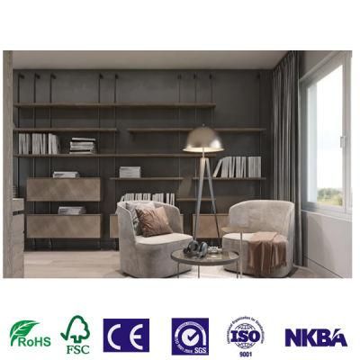 Chinese Modern Home Wooden Sliding Door Living Room Home Dressing Mirror Wardrobe Bedroom Furniture