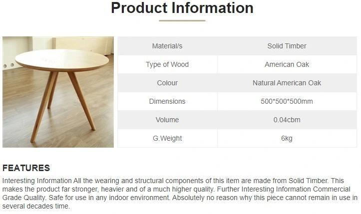 Furniture Modern Furniture Cabinet Table Home Furniture Living Room Furniture Low Height Cheap Nesting Wood Small Coffee Side Table 30X30 for Coffee