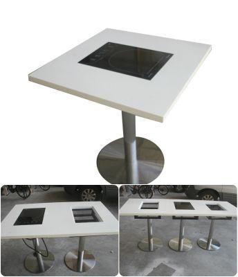 Wholesale Resin Stone Hot Pot Table Restaurant Table