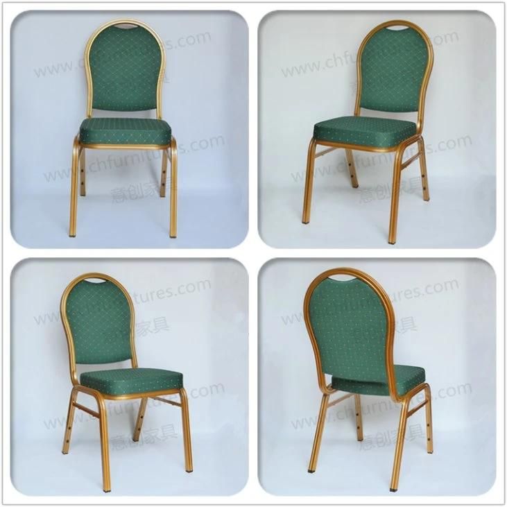 Hotel Chair Aluminum Stacking Metal Banquet Chair Yc-Af09