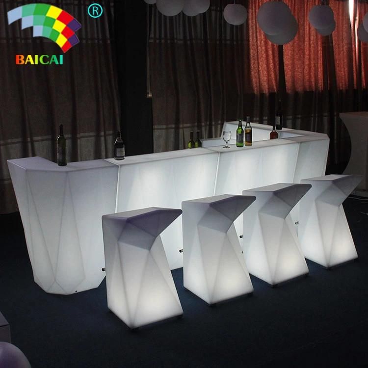 Event Bar Table High Chair Illuminated LED Furniture Dubai