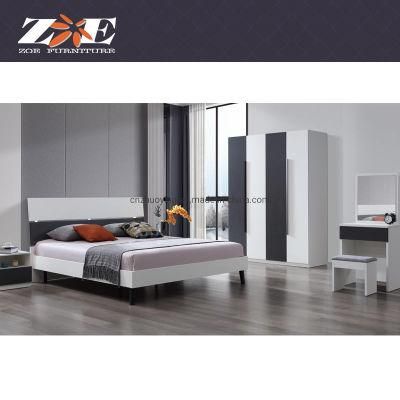 Modern Home House Wood Bedroom King Size Furniture